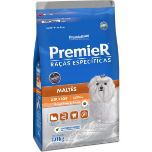 Ração Premier Pet Raças Específicas Maltês Adulto - 1kg/2,5kg/7,5kg